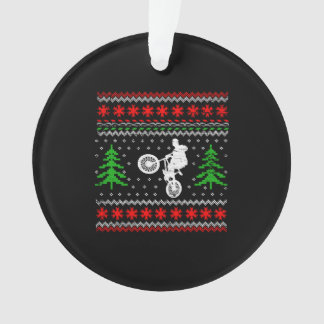 BMX Christmas Ornament