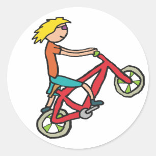 BMX CLASSIC ROUND STICKER