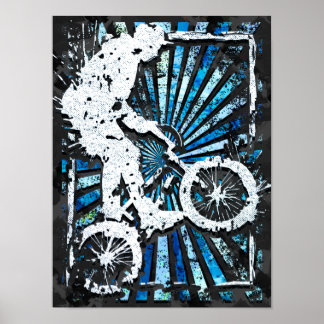 Bmx classique - Bmx Freestyle Bmx Poster Imprimer