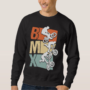 BMX color bicycle fans bike biker BMX bicyclist vi Sweatshirt