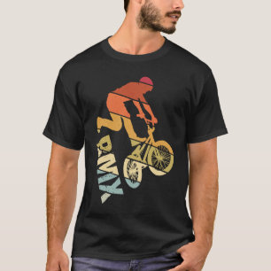 BMX color bicycle fans bike biker BMX bicyclist vi T-Shirt