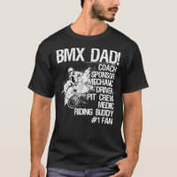 Bmx Dad Coach Sponsor Mechanic Driver (on back)  C