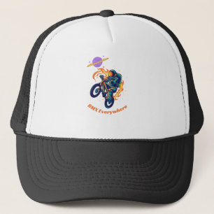bmx everywhere trucker hat