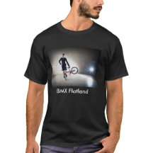 BMX Flatland T-Shirt with customizable text