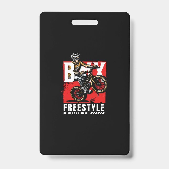 Bmx Freestyle Badge (Front)