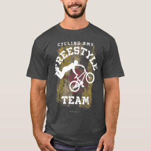 BMX Freestyle Bike Brunei Flag Biking Cycling BMX T-Shirt