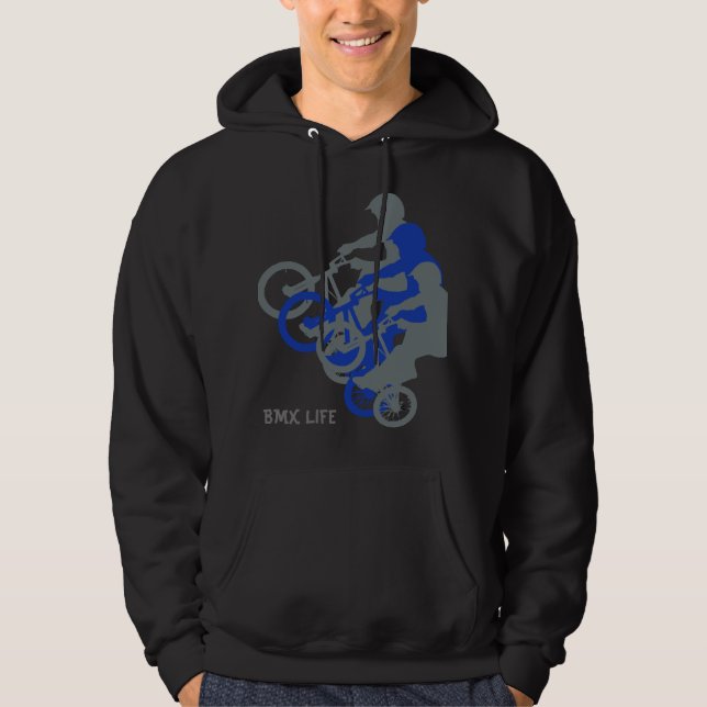 BMX Life Men's Hoodie (Front)