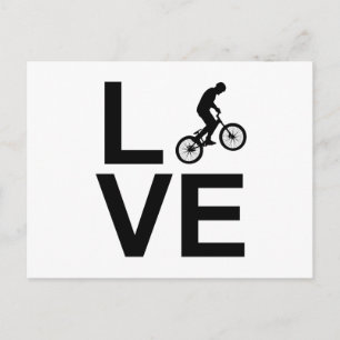 Bmx love postcard