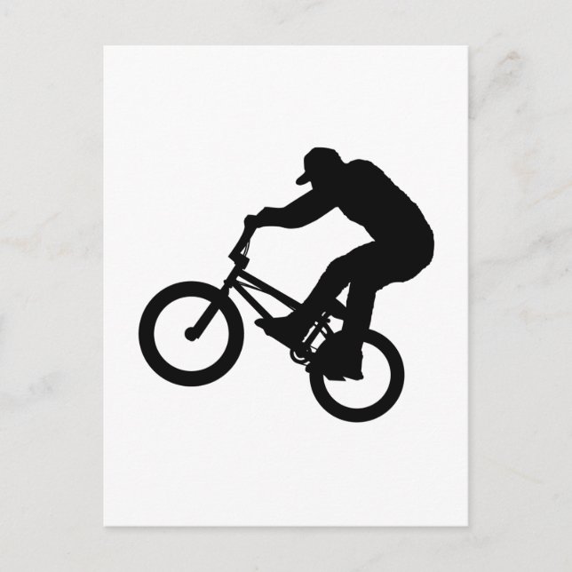 BMX Rider Postcard (Front)