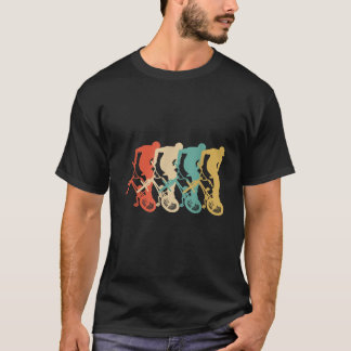BMX Riding Retro Cool Dirt Bike Race Stunt Gift Te T-Shirt