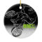 BMX Rules Christmas Ornament, Copyright Karen J Wi