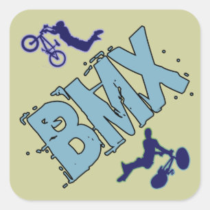 BMX SQUARE STICKER