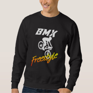 Bmx Stunts Bike Bicycle Bike Motocross 12 Sweatshirt