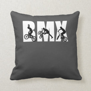 Bmx Throw Pillow