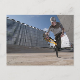 Bmx training postcard