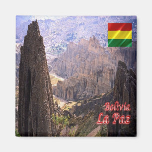 BO - Bolivia - La Paz - Luna Valley Magnet