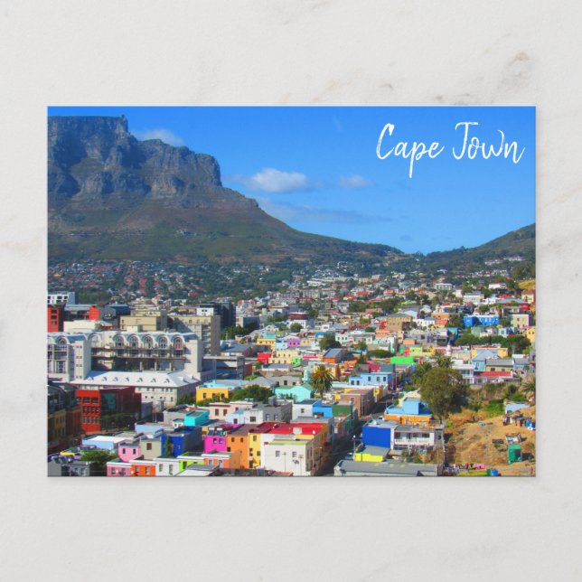 bo kaap cape town postcard (Front)