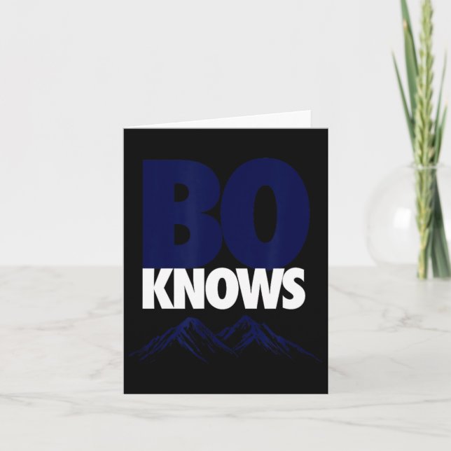 Bo Knows Denver Tee - Bo Knows Merch  Card (Front)