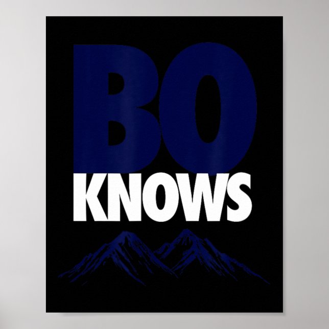 Bo Knows Denver Tee - Bo Knows Merch  Poster (Front)