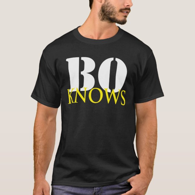 BO KNOWS T Shirt (Front)