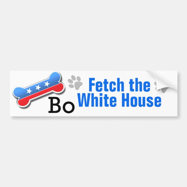 Bo Obama Bumper Sticker (Front)