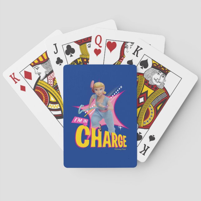 Bo Peep "I'm In Charge" Playing Cards (Back)