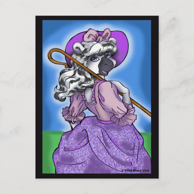 Bo Peep Postcard (Front)