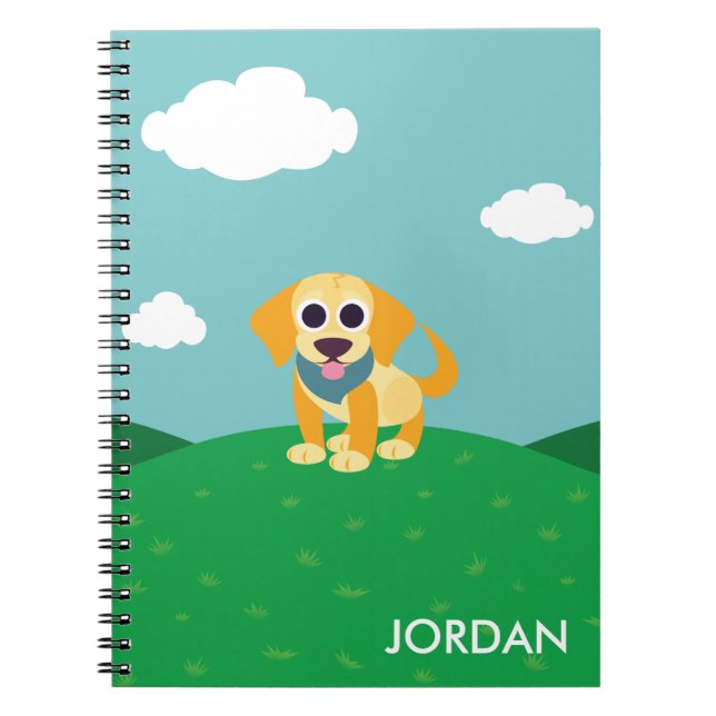 Bo the Dog Notebook (Front)