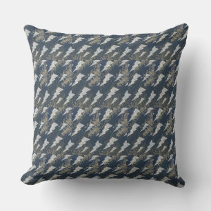 Boa Image Lightning Motif Lance Oreiller