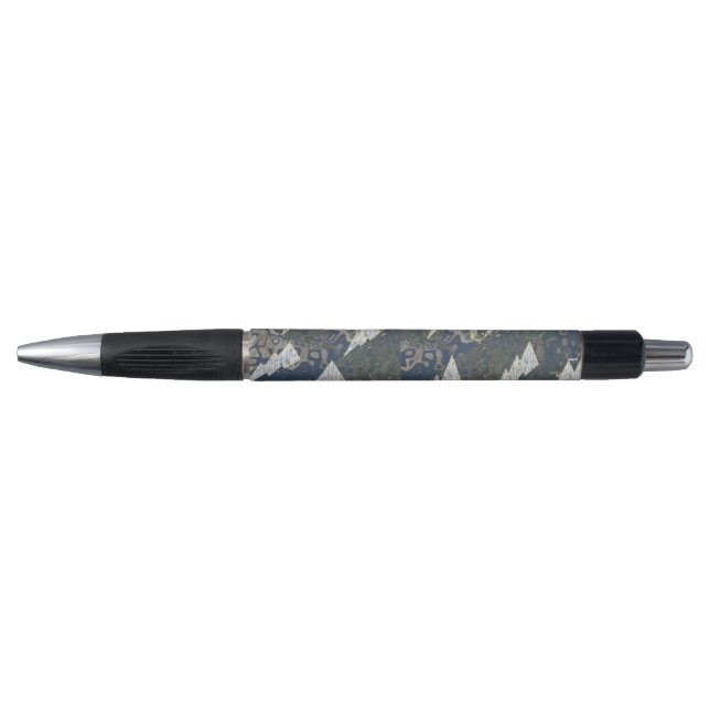 Boa Image Sparkling & Lightning Luxurious Pen (Front)