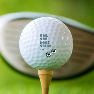 Boa, You Look Tired … (blue) Golf Balls
