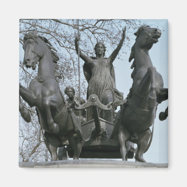 Boadicea, 1850s (bronze) (see also 33580) magnet (Front)