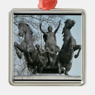 Boadicea, 1850s (bronze) (see also 33580) metal ornament