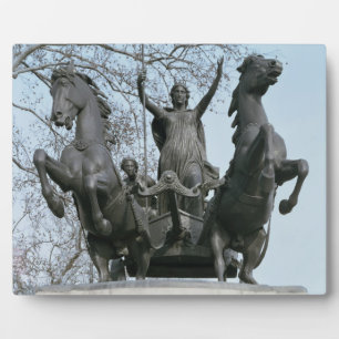 Boadicea, 1850s (bronze) (see also 33580) plaque