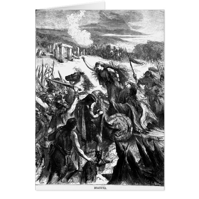 Boadicea Inciting the Iceni against the Romans (Front)