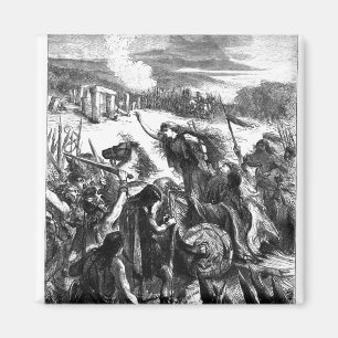 Boadicea Inciting the Iceni against the Romans Magnet
