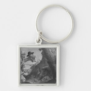 Boar hunt keychain