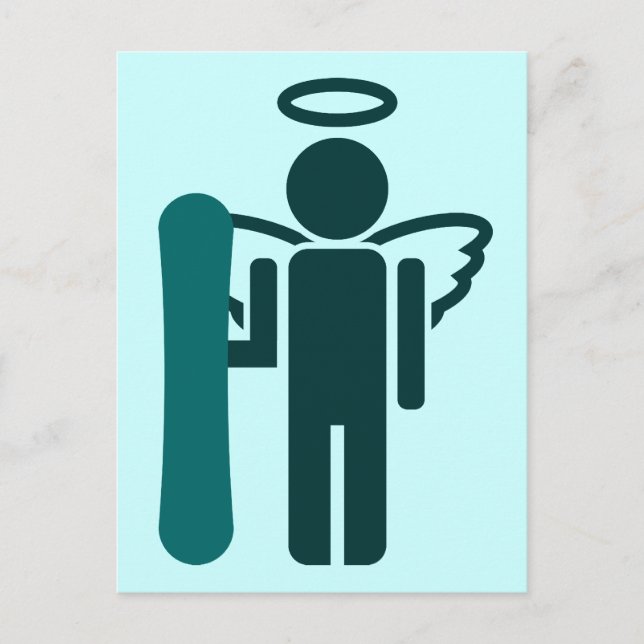 board angel. postcard (Front)