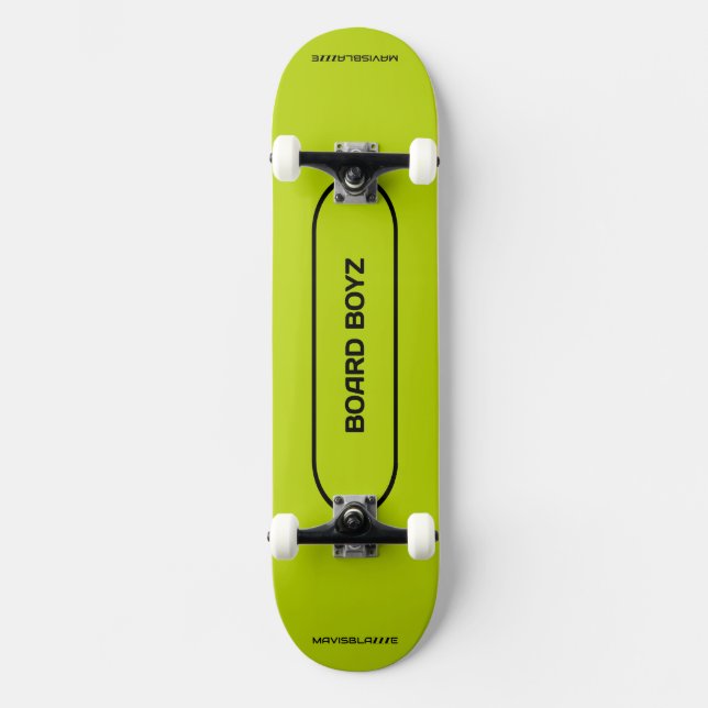 BOARD BOYZ skateboard: lemon Skateboard (Front)