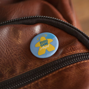Board Game Angel Logo Button