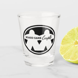 Board Game Couple Shot Glass