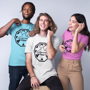 Board Game Crew Black Frame Womens Shirt