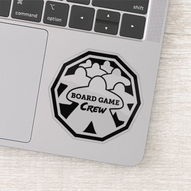 Board Game Crew Vinyl Sticker (Detail)
