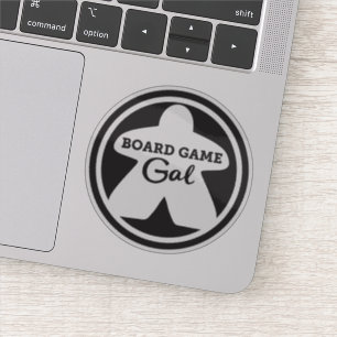 Board Game Gal Vinyl Sticker