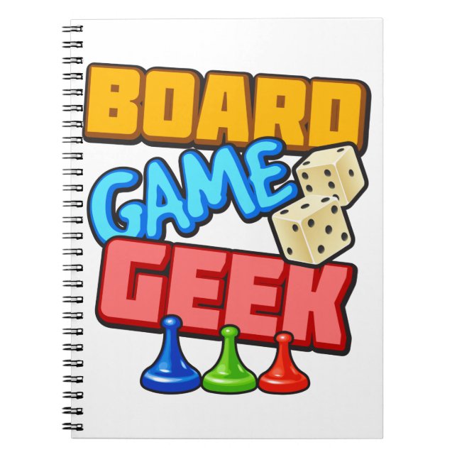 Board Game Geek Notebook (Front)