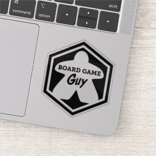 Board Game Guy Vinyl Sticker