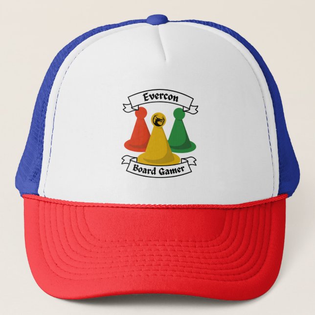 Board Gamer Trucker Hat (Front)
