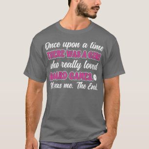 Board Games Girl Women Funny Game Night Board Game T-Shirt