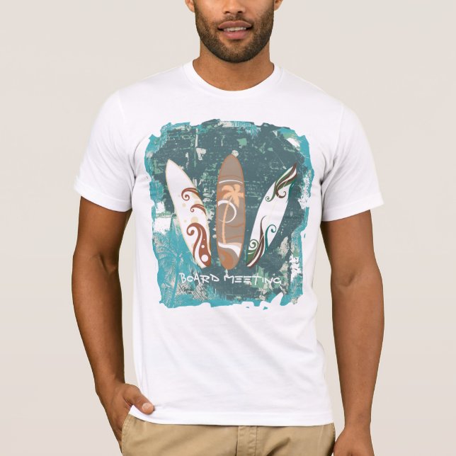 board meeting surfers  tee shirt (Front)