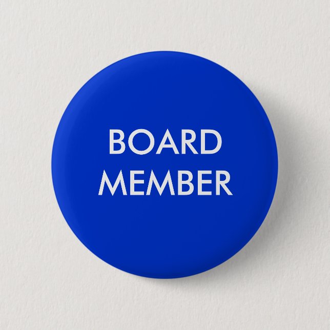 board member 2 inch round button (Front)